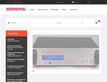 Tablet Screenshot of antennerna.se